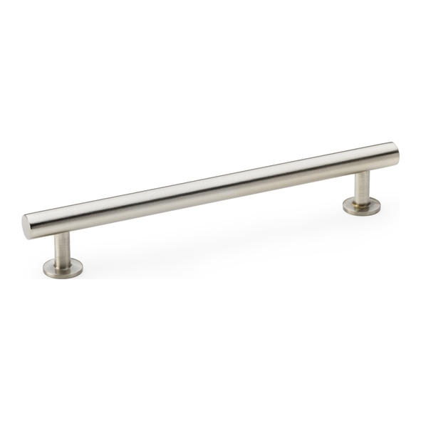 AW814-160-SN • 160mm c/c • Satin Nickel • Alexander & Wilks Round T-Bar Cabinet Pull Handle